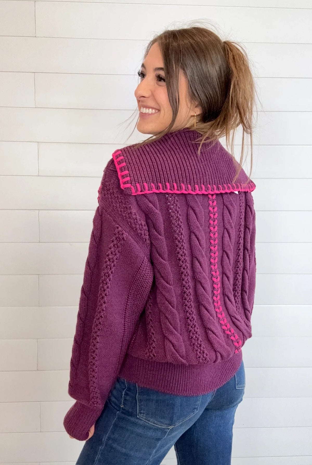 Mac and Me Sable Knit Cardigan