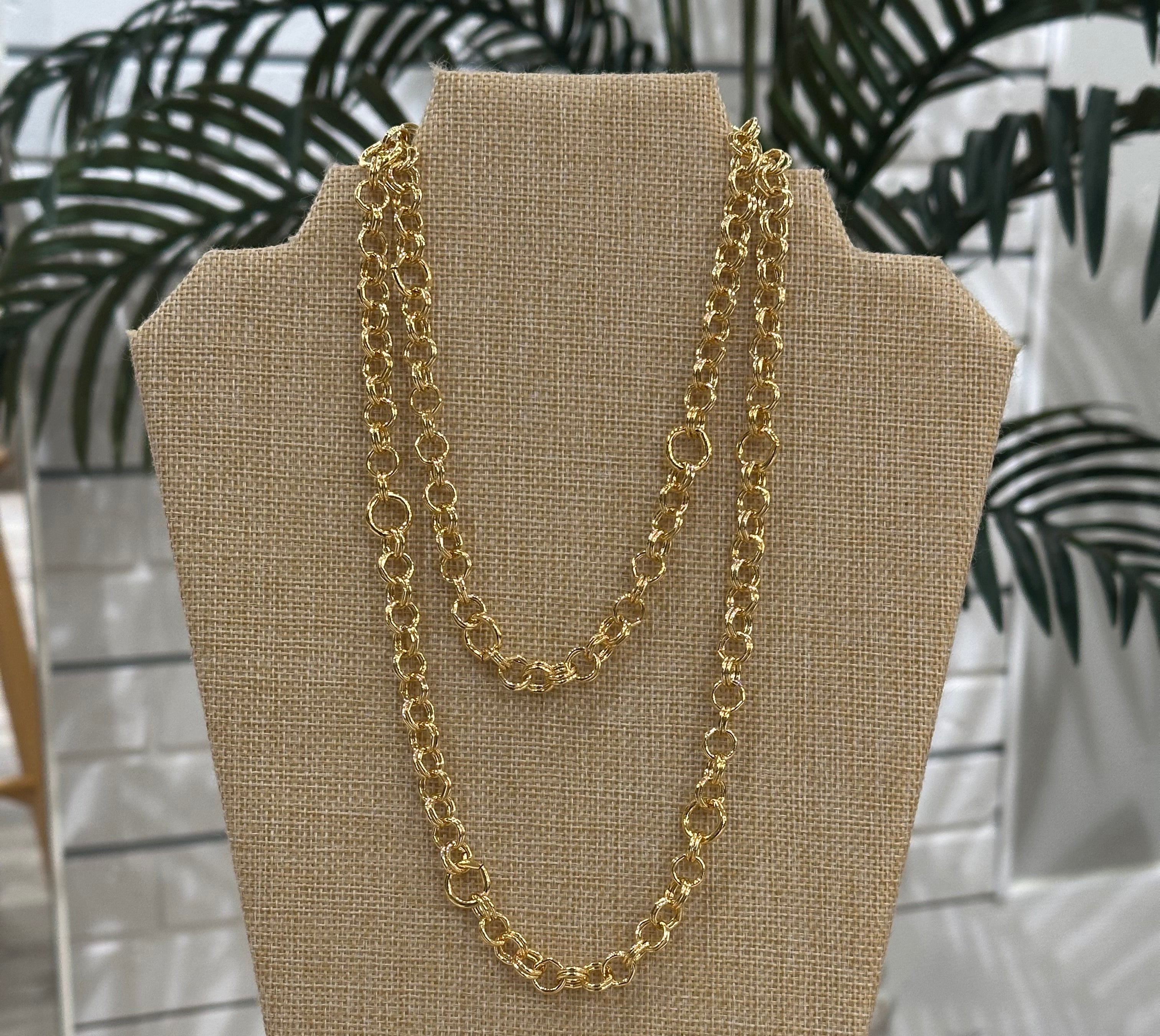 *FINAL SALE* Amour Couture Layering Chain - 36"