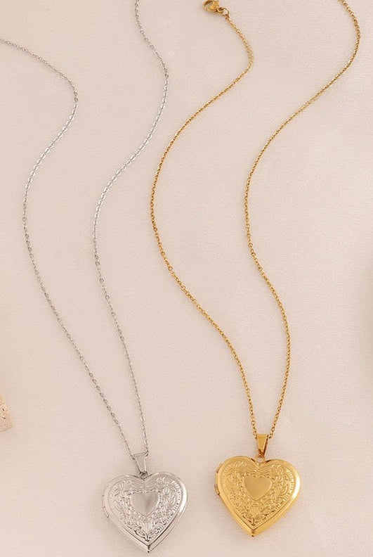 Heart Locket Necklace