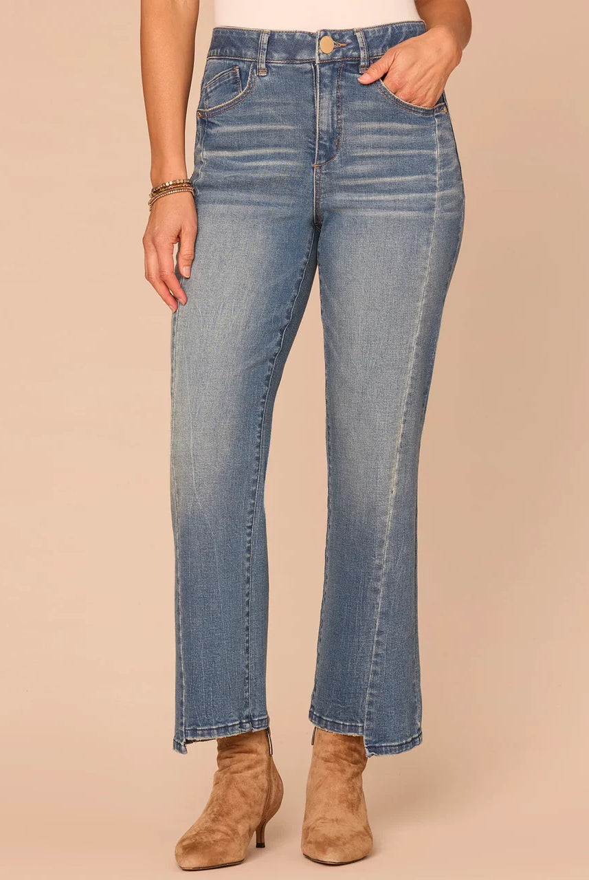 Skyrise Clean Finish Step Hem Barely Boot Jeans