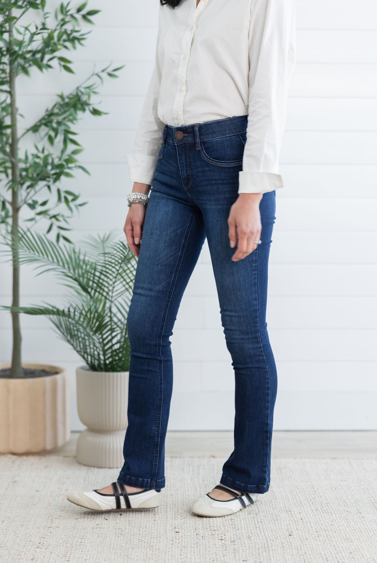 Mac and Me Midrise Icon Bootcut Jean