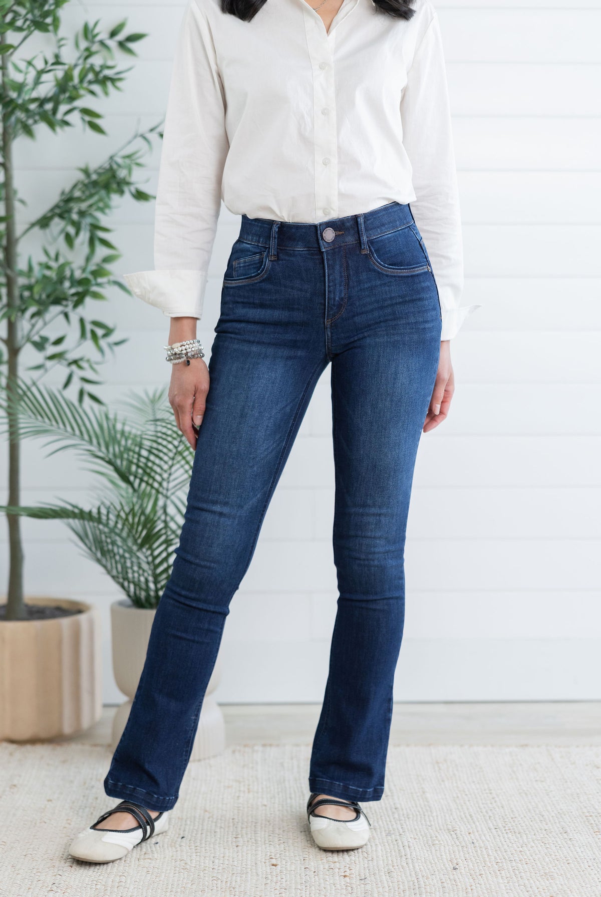 Mac and Me Midrise Icon Bootcut Jean