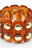 Chunky Resin Stretch Bracelet