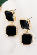 Squared Drop Earrings