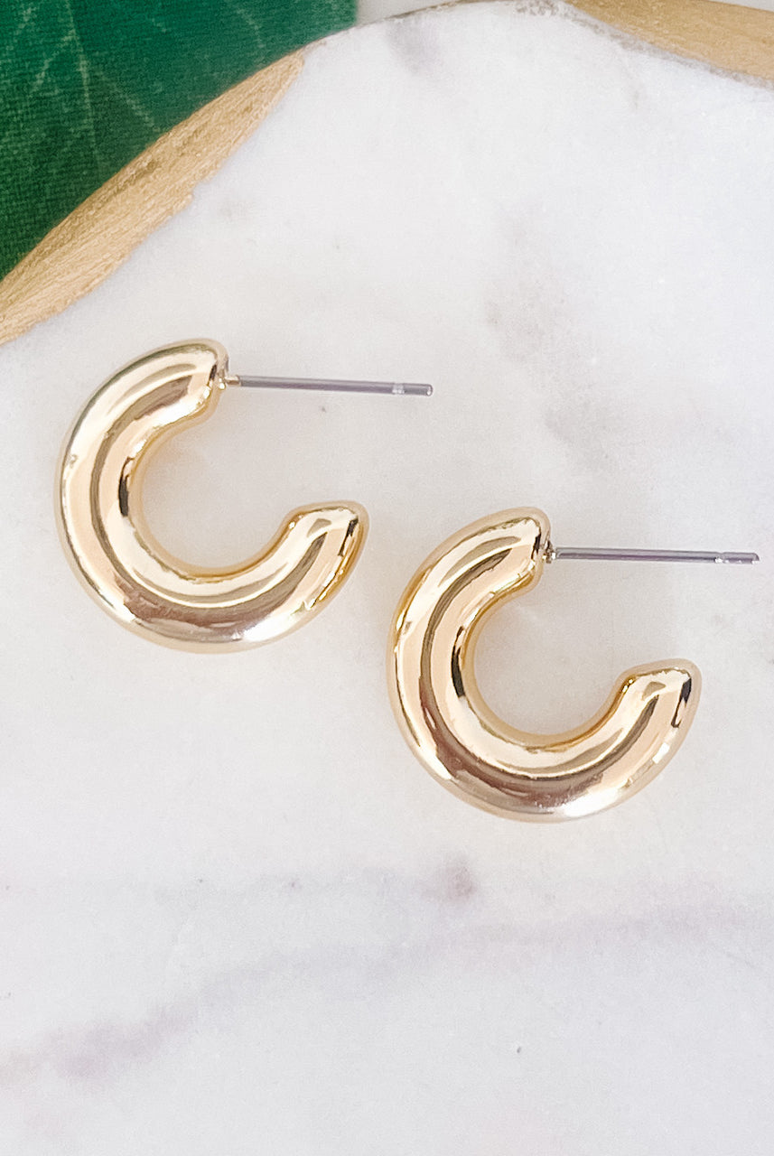 Simple Mini Hoop Earrings