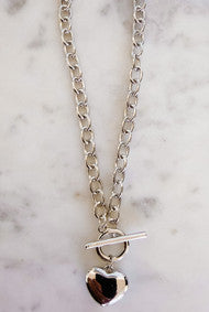 Heart Toggle Necklace
