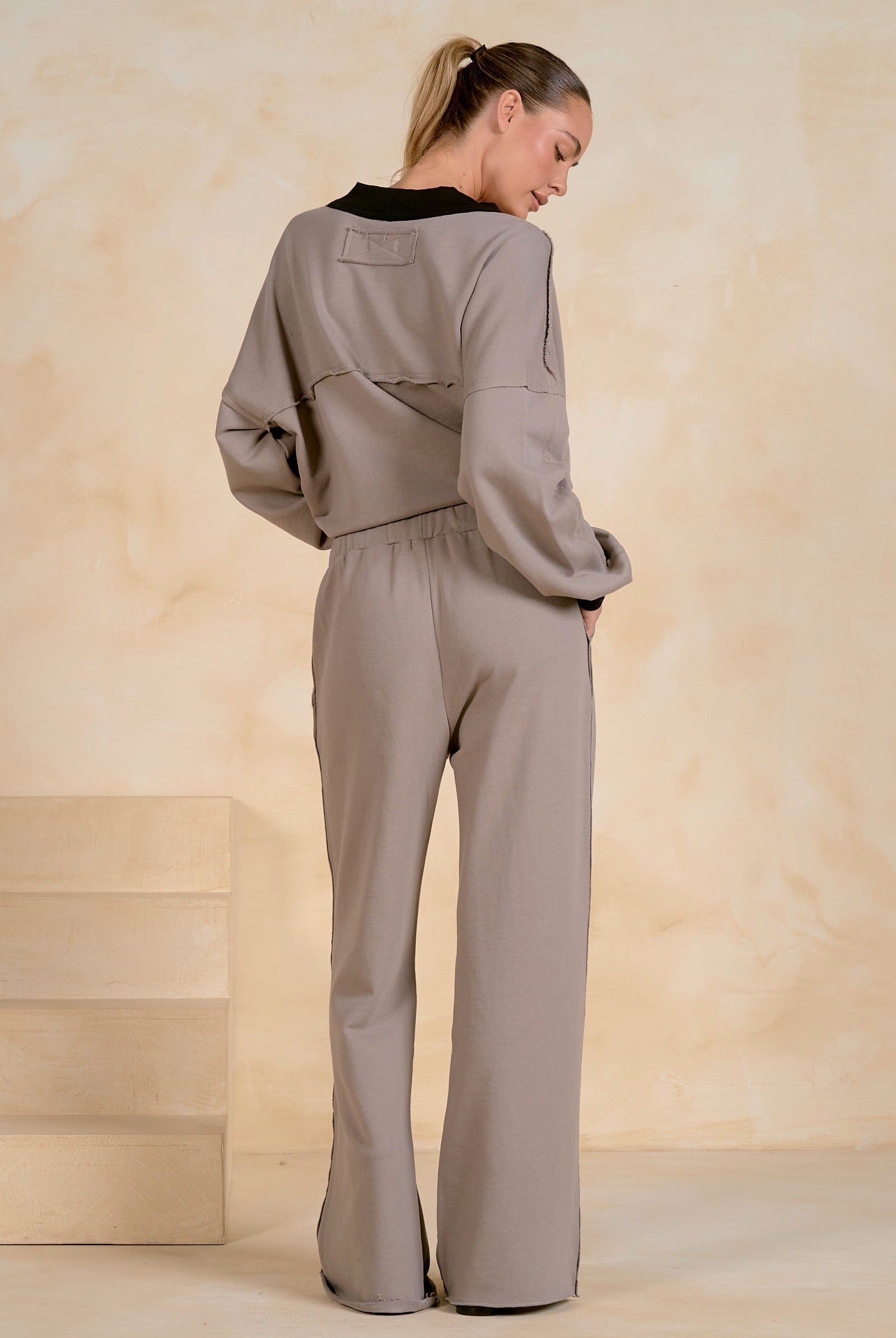 Zip Front Double Pocket Jacket