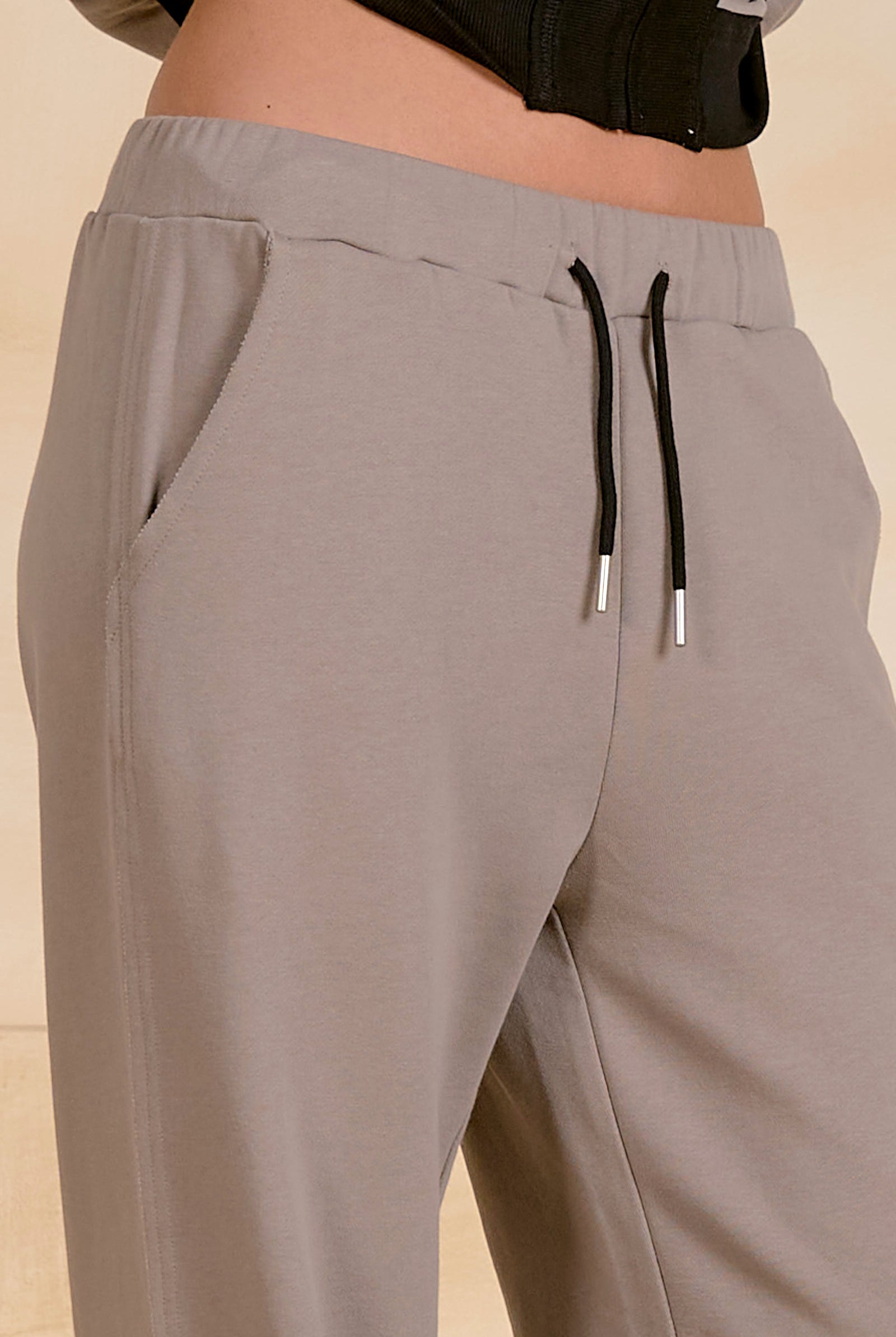 Drawstring Waist Flared Comfy Pant