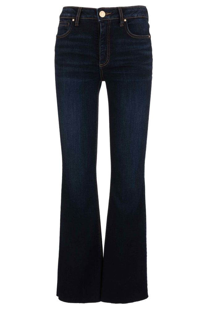 Ana High Rise Flare with Raw Hem