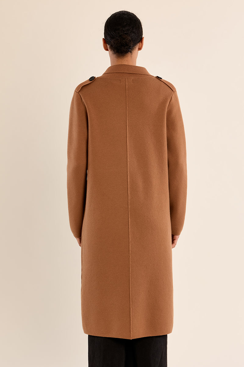 Long Double Breasted Blazer Coat