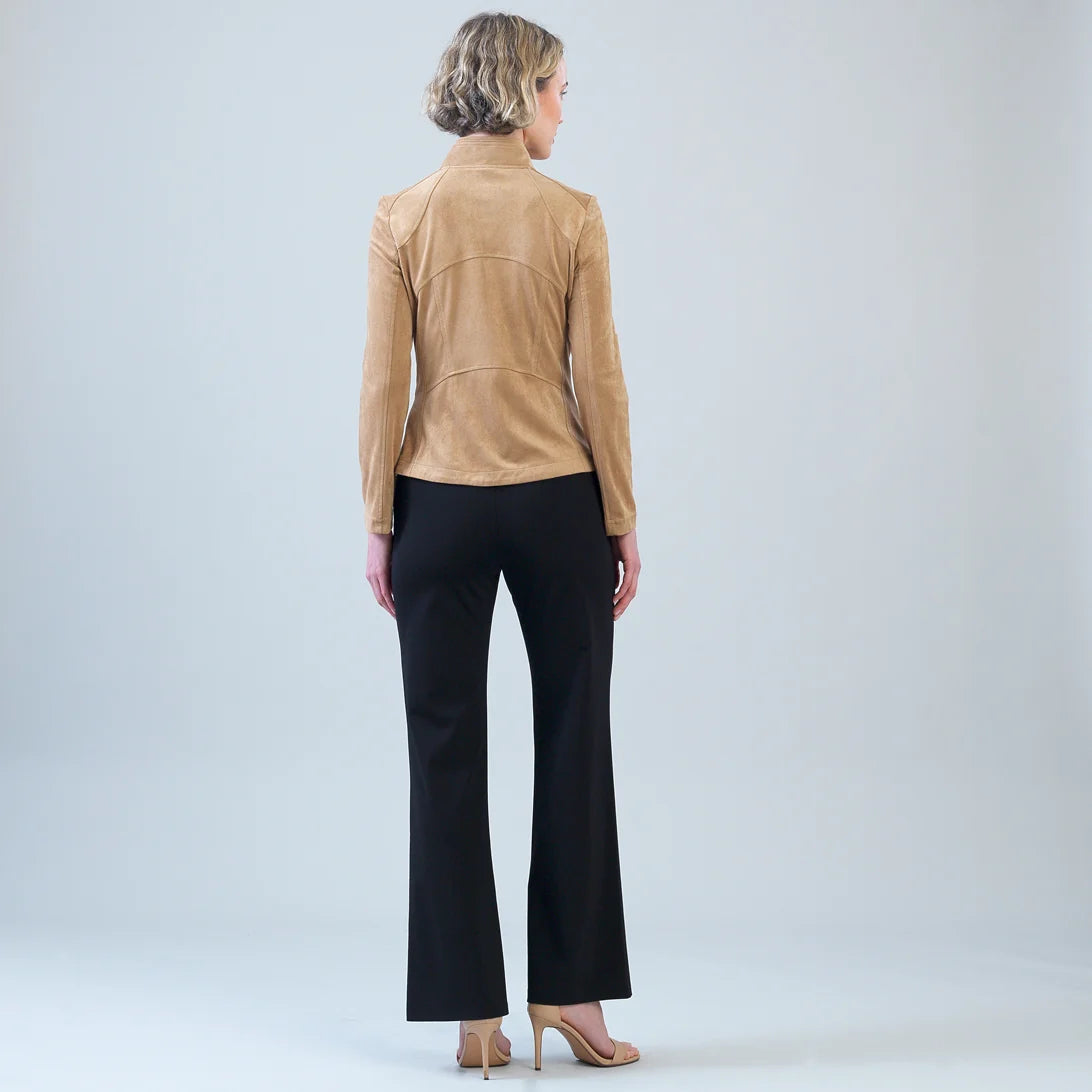 Soft Suede Liquid Leather Jacket