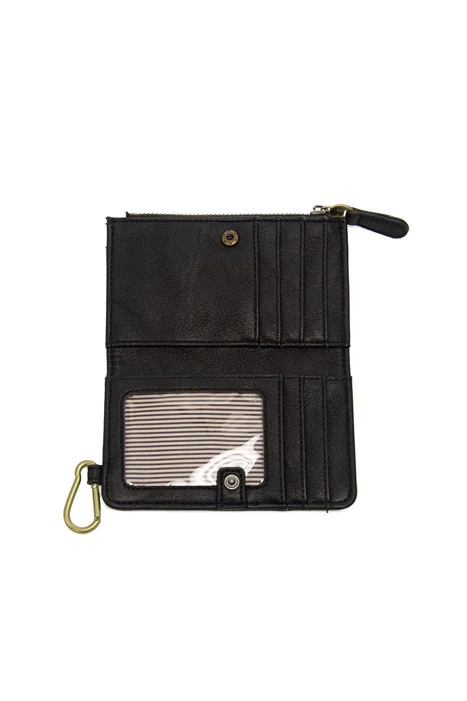 Bifold Wallet with Carabiner