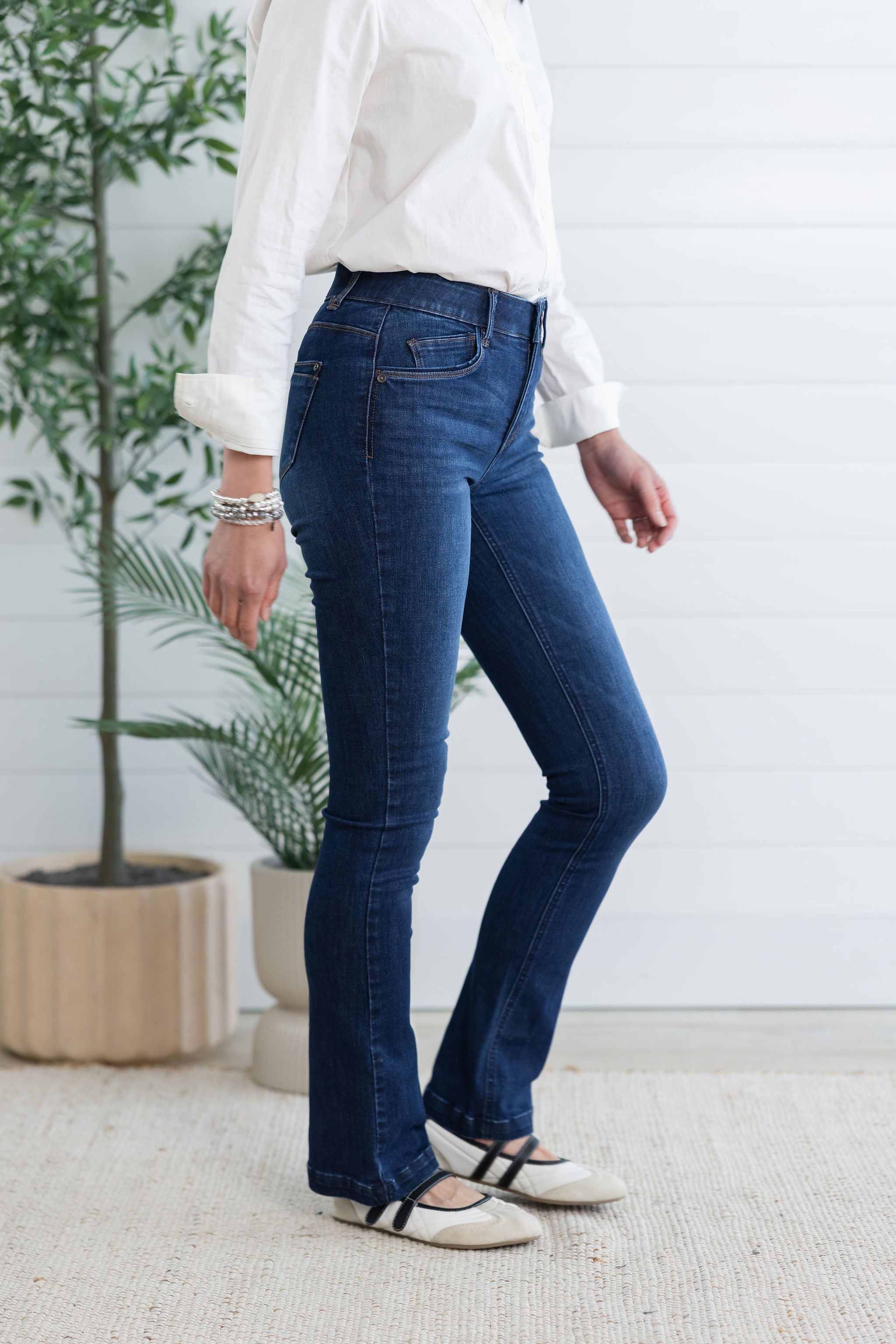 Mac and Me Midrise Icon Bootcut Jean