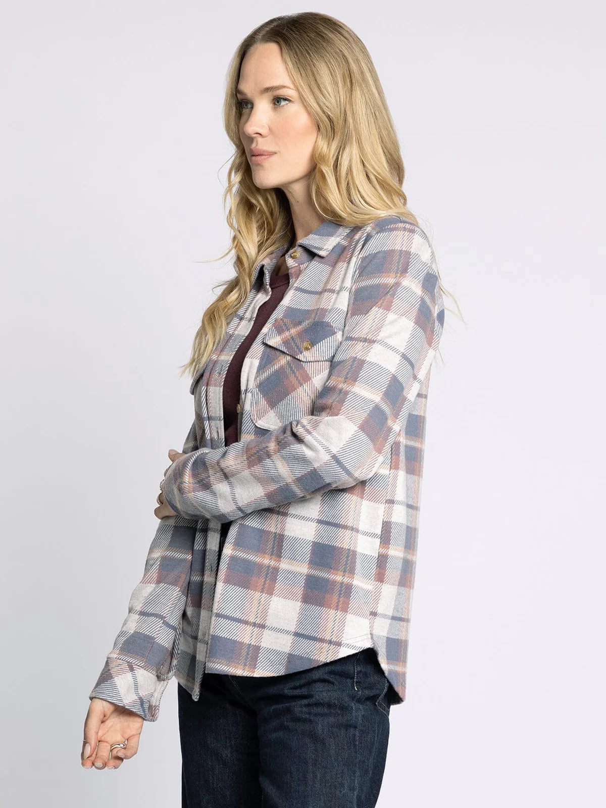 Cozy Soft Button Down Top
