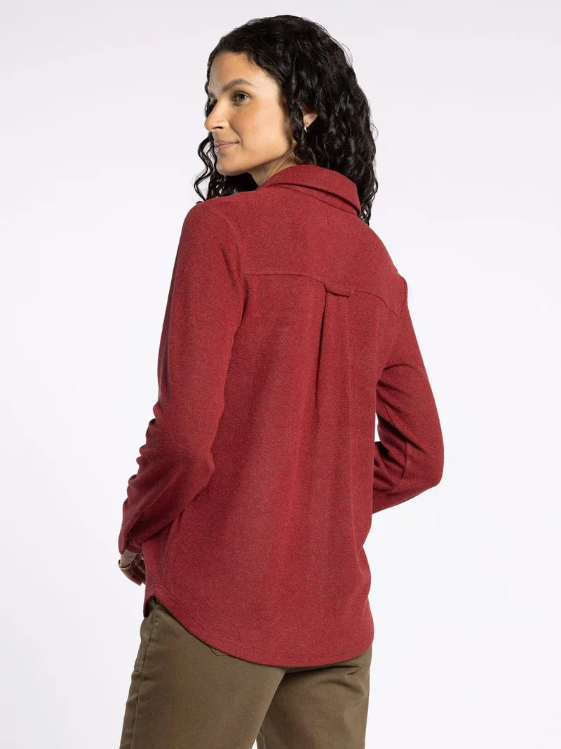 Cozy Soft Button Down Top