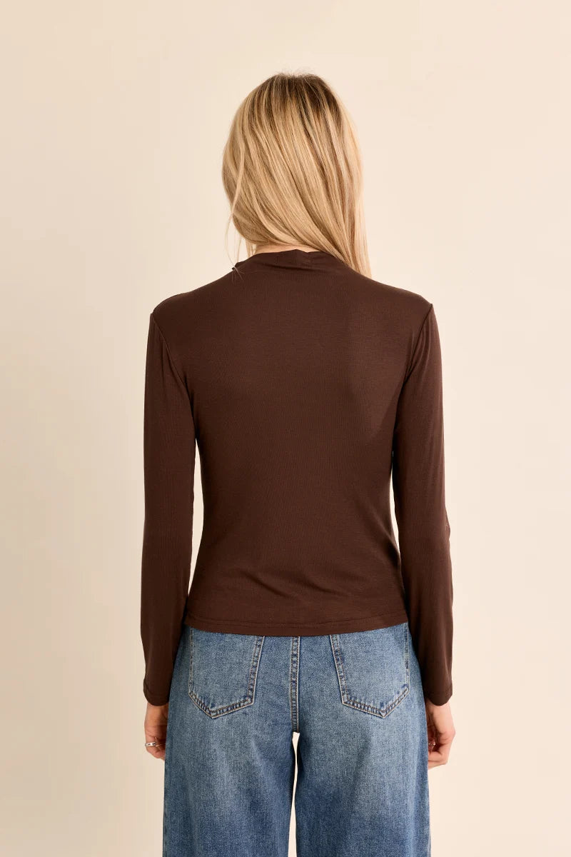 Long Sleeve Fitted Layering Top