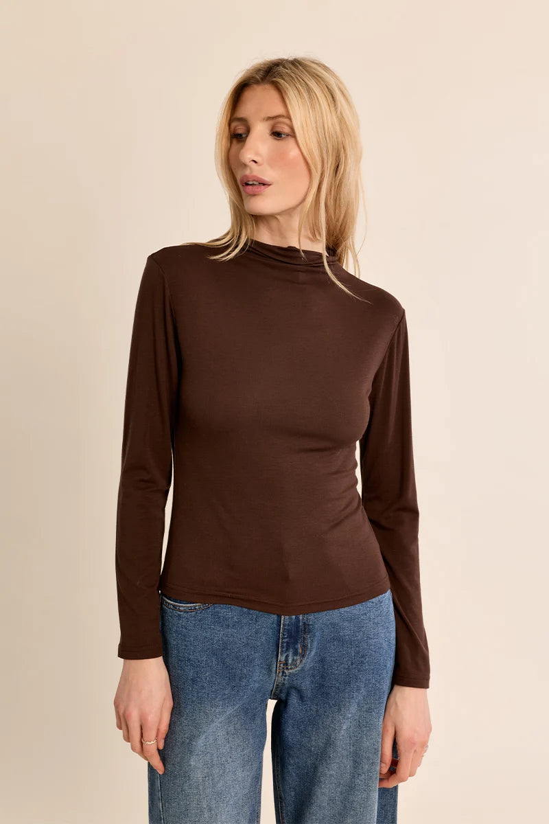 Long Sleeve Fitted Layering Top