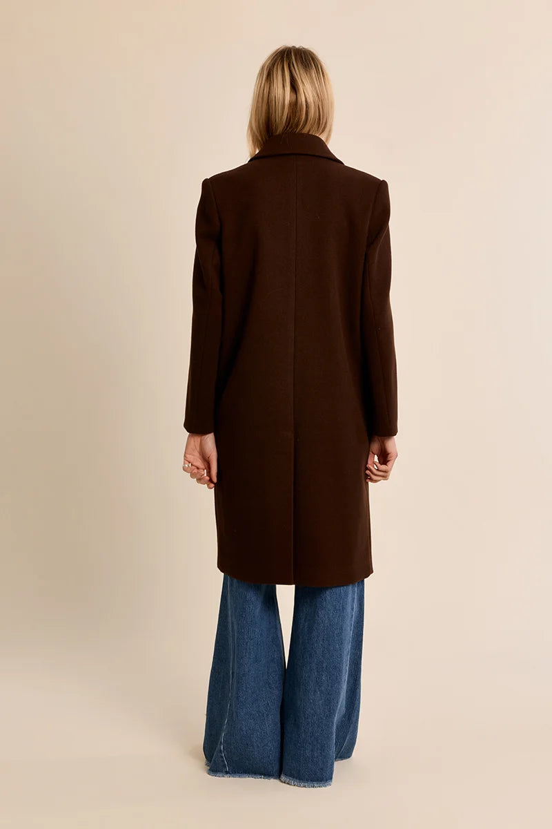 Classic Double-Breasted Coat