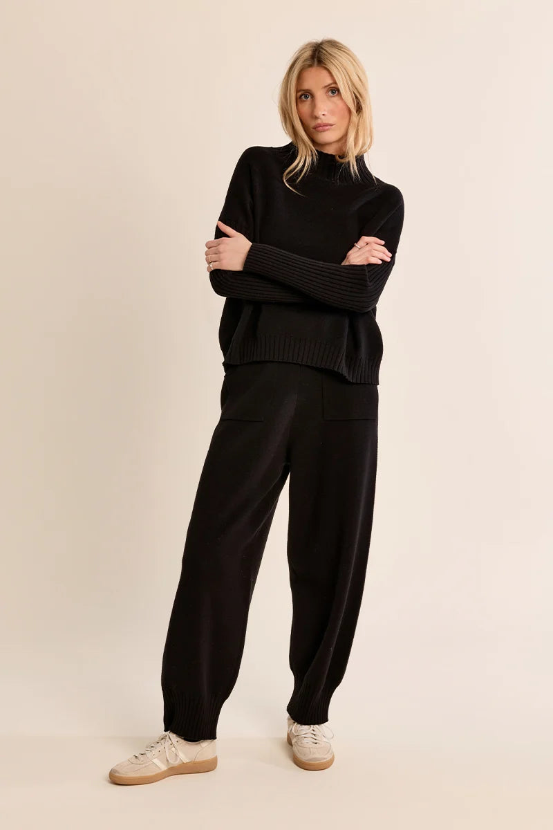Oversized Stand-Up Neck Sweater