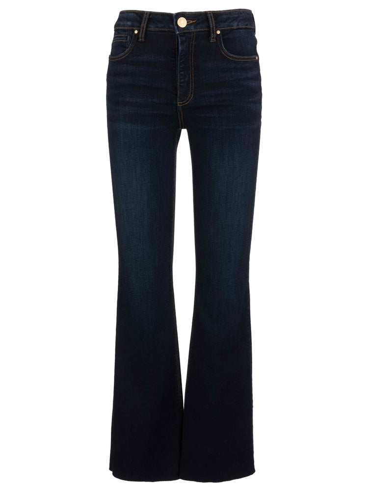 Ana High Rise Flare with Raw Hem