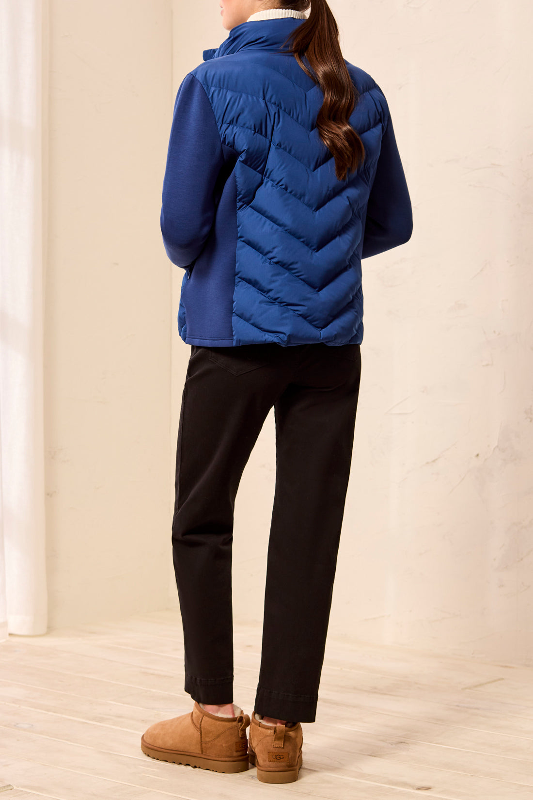MB Puffer Zip Up with Removable Hood