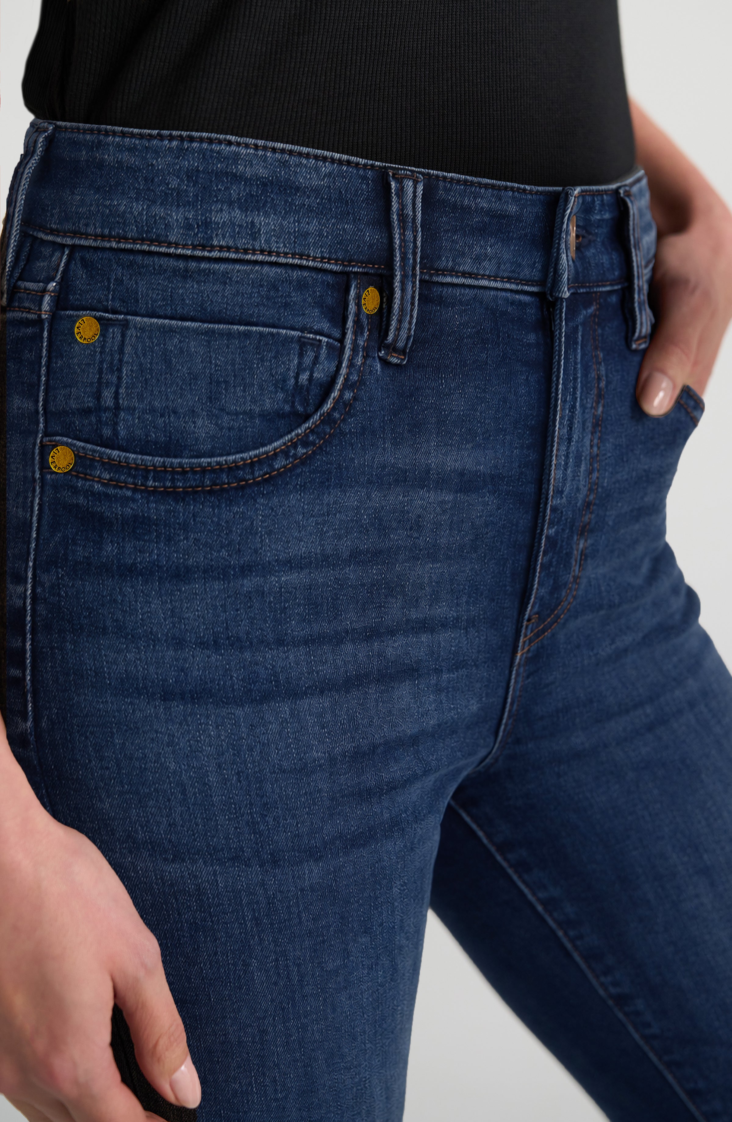 Liverpool Mid Rise Abby Skinny with Comfort Waist - 30" Ins