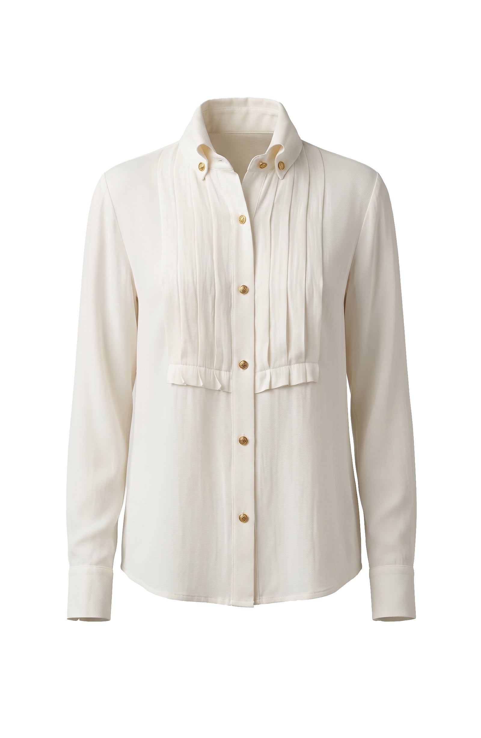 Liverpoool Long Sleeve Tuxedo Woven Top