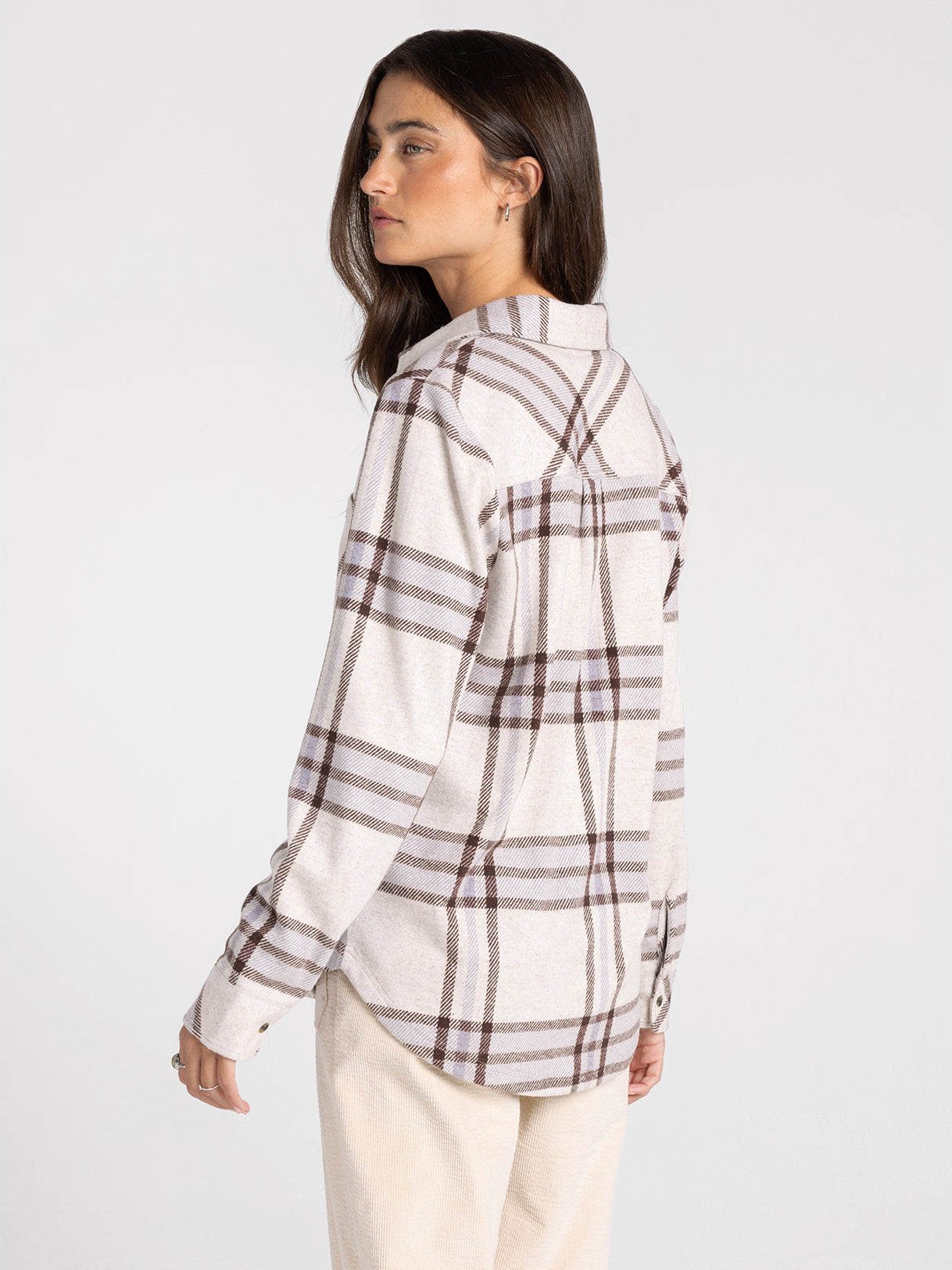 Cozy Knit Button Down Long Sleeve Top