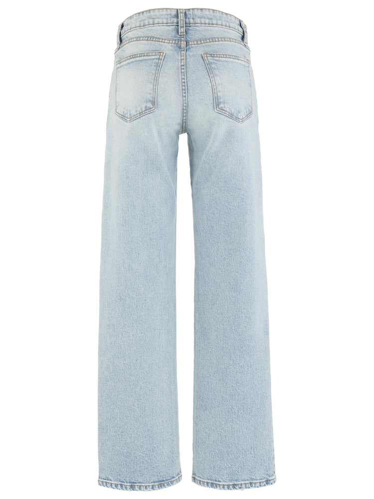 Low Rise Selena Baggy Straight Leg Jean- 31" Ins