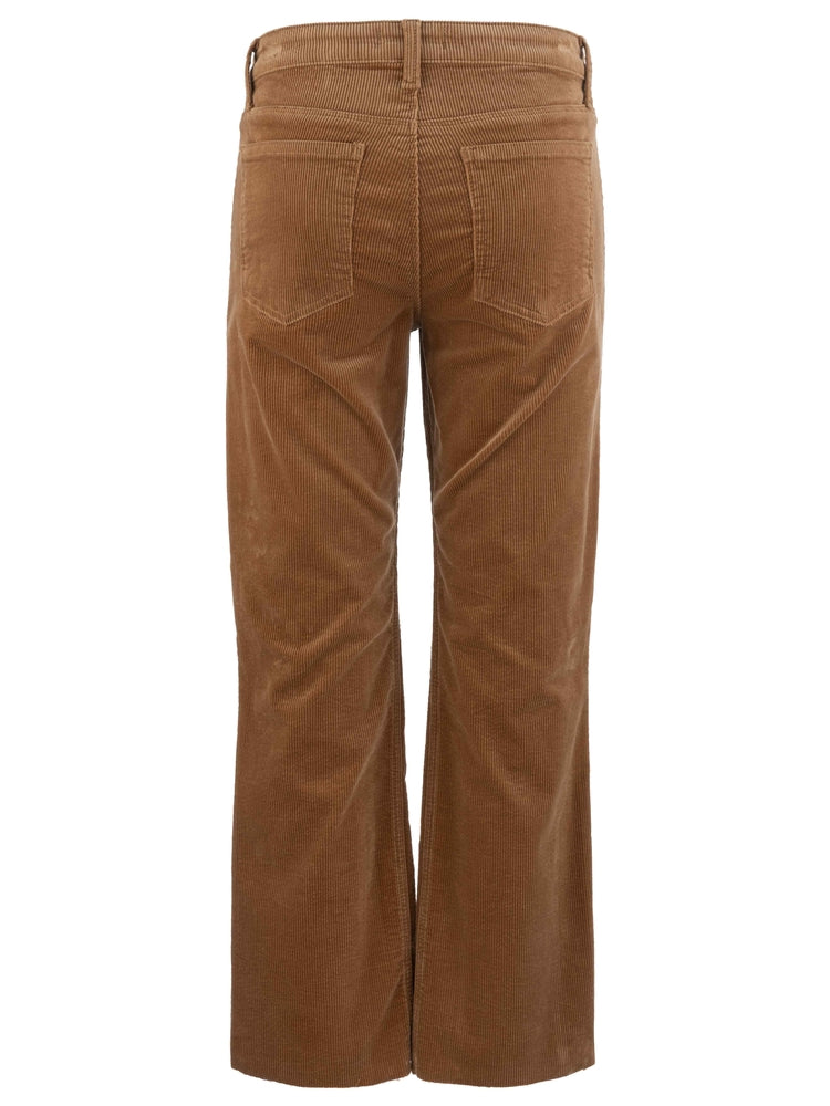 Mid Rise Kelsey Corduroy Kick Flare with Inset Leg